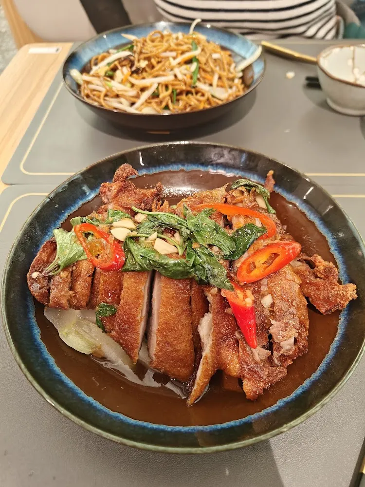 Canard Sauté Au Basilic